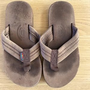 Toddler Rainbow Flip Flops - Size 9m